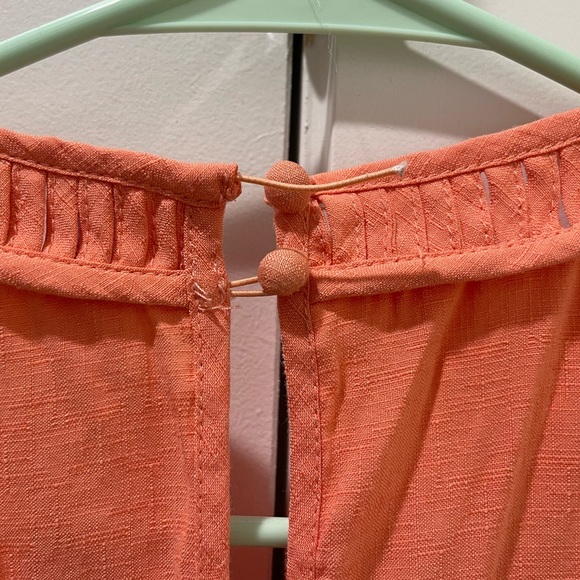 Peach Colored Cutout Dress - Picture 5 of 5